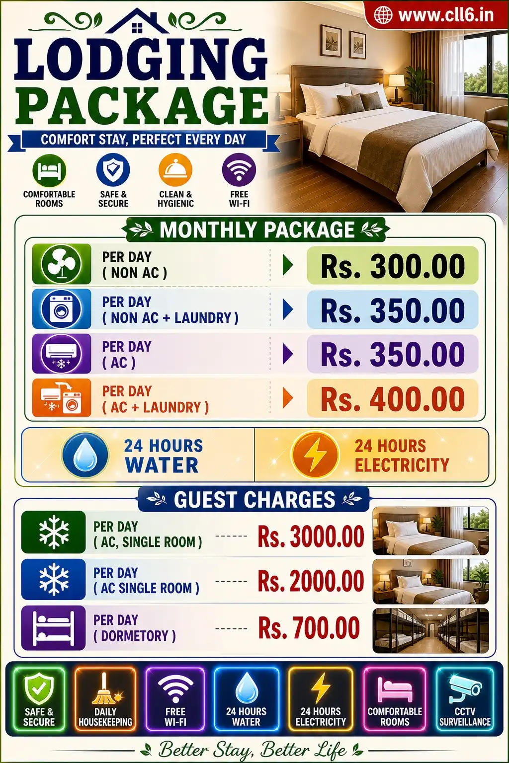 Lodging Package